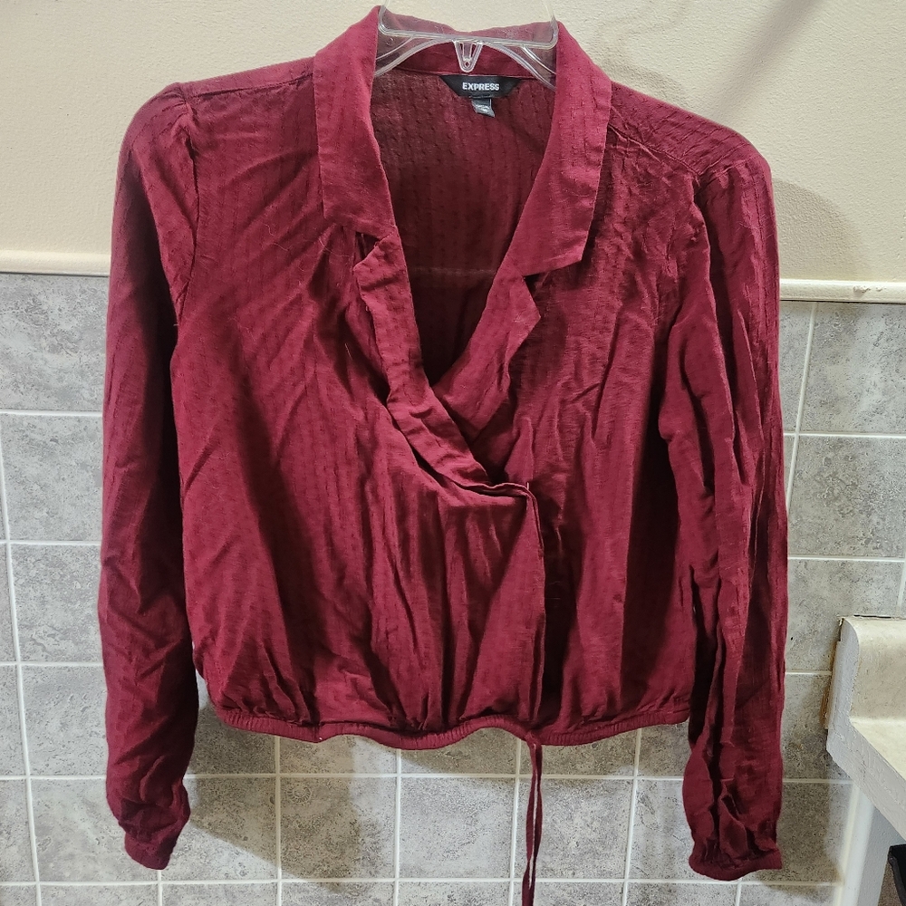 Express Wrap Blouse